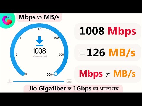 What is Mbps? | Difference between Mbps and MB/sec | Mbps Explained! | Mbps vs MBps in Hindi |