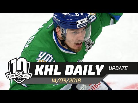 Daily KHL Update   March 14th, 2018 English