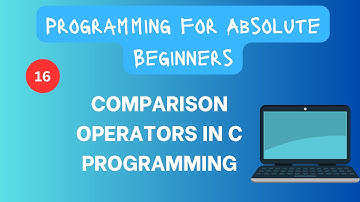 Comparison operators in c programming