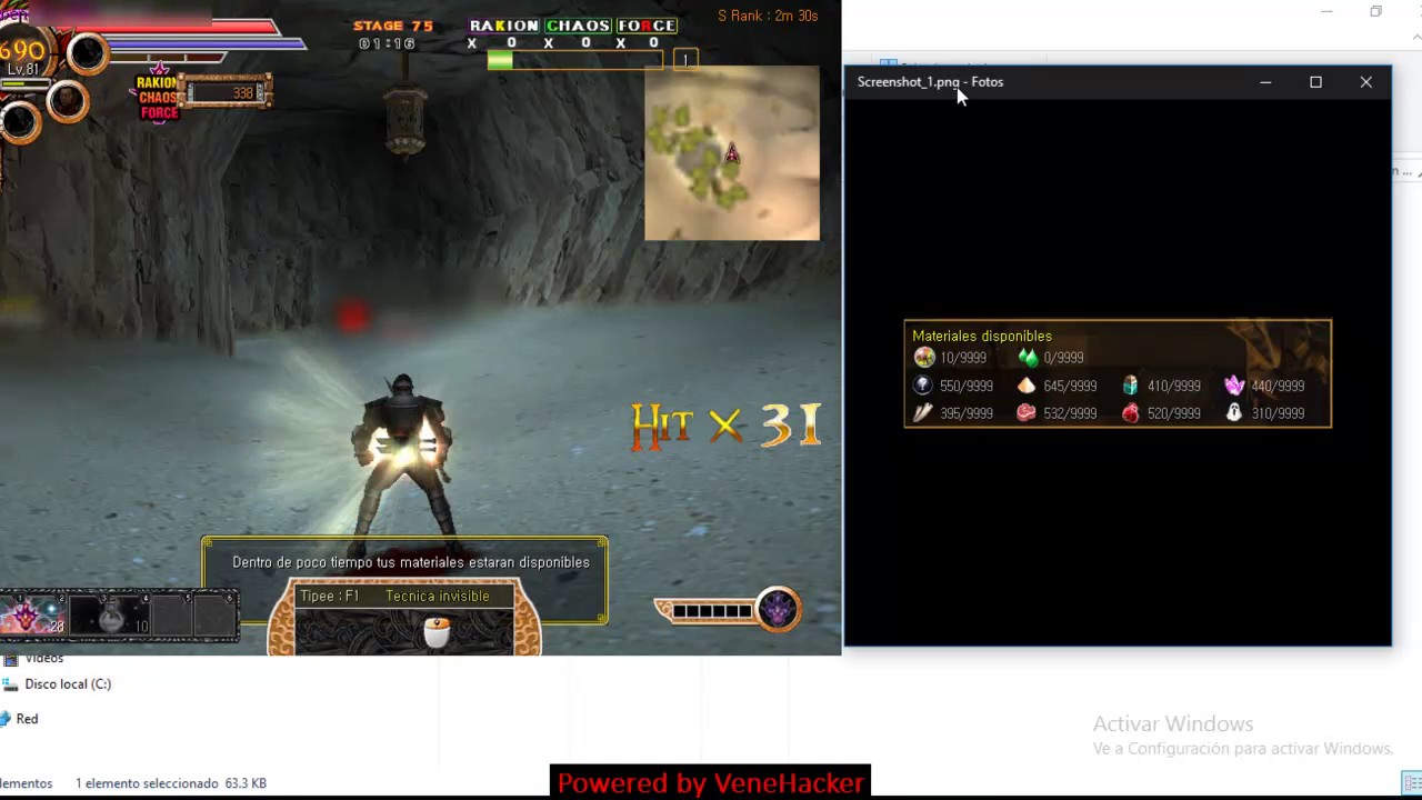 Universal Bot de Materiales [video demostrativo]