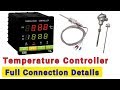 How to wiring Temperature Controller | RTD & Thermocouple connection in Temperature controller
