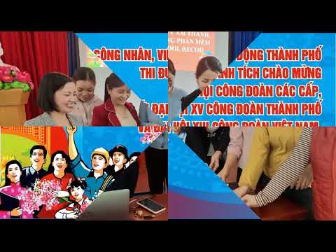 Video báo cáo kết quả hoạt động công đoàn nhiệm kỳ 2017-2022. Phương hướng nhiệm vụ nhiệm kỳ 2023-2028