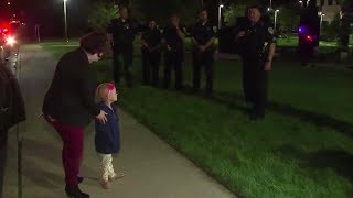 Police escort 5-year-old with cancer to chemotherapy treatment