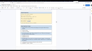 CS160Assignment 1Sample