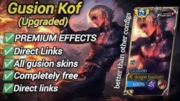 Gusion KOF Skin Script MLBB No Password – How to Get Exclusive Skin!