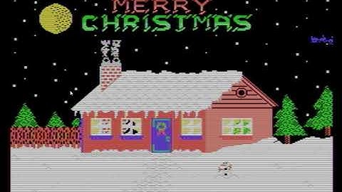 TI 99/4a Christmas Demo