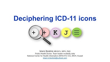 ICD-11 icons