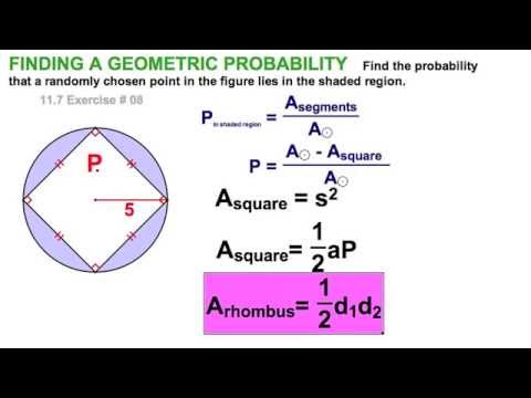 11.7 Geometric Probability - YouTube