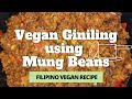 I made a Filipino Vegan Giniling Recipe using Mung Beans (Monggo)