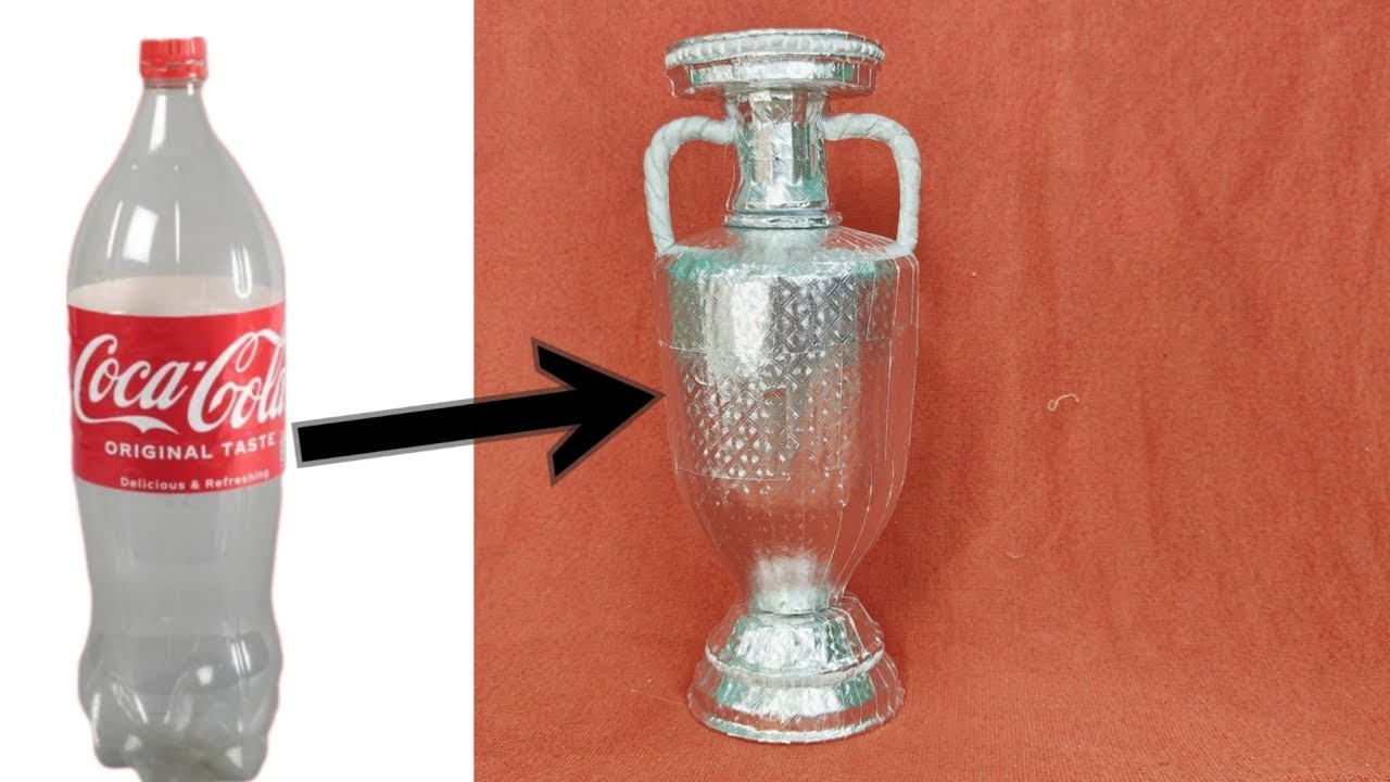 How to make uefa euro cup trophy at home