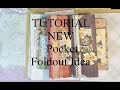 TUTORIAL New Foldout Pocket Idea for Junk Journals