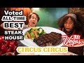 Voted ALL-TIME BEST STEAKHOUSE in Las Vegas | Eating at THE Steak House at Circus Circus Las Vegas