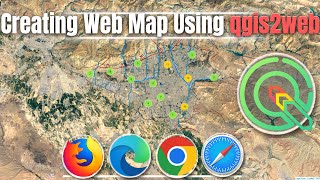 Creating a web map using qgis2web Plugin in QGIS