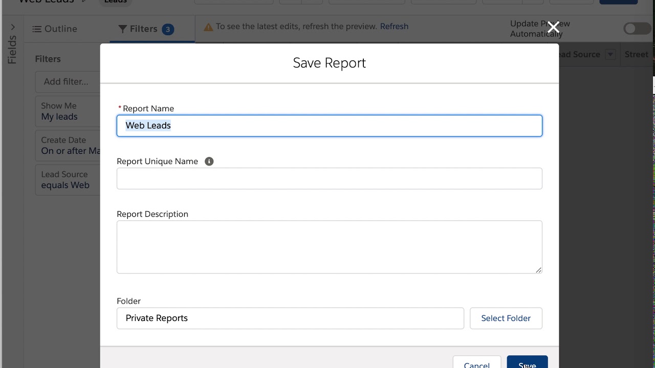 Create Reports with the Report Builder - YouTube