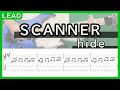 【TAB譜】SCANNER / hide リードギター【弾いてみた】