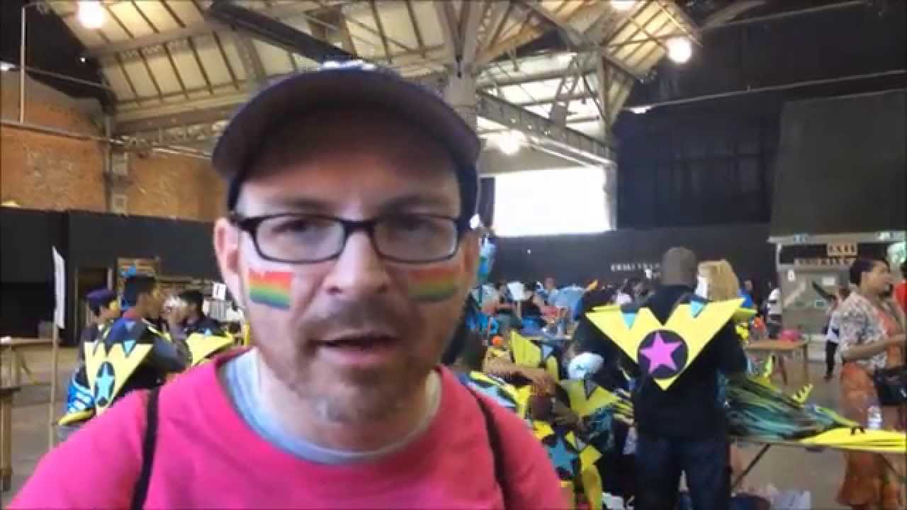 Volunteers from The Lesbian & Gay Foundation at Manchester Day Parade 2014