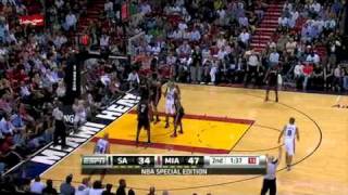 Miami Heat vs San Antonio Spurs (110 - 80) March 14, 2011