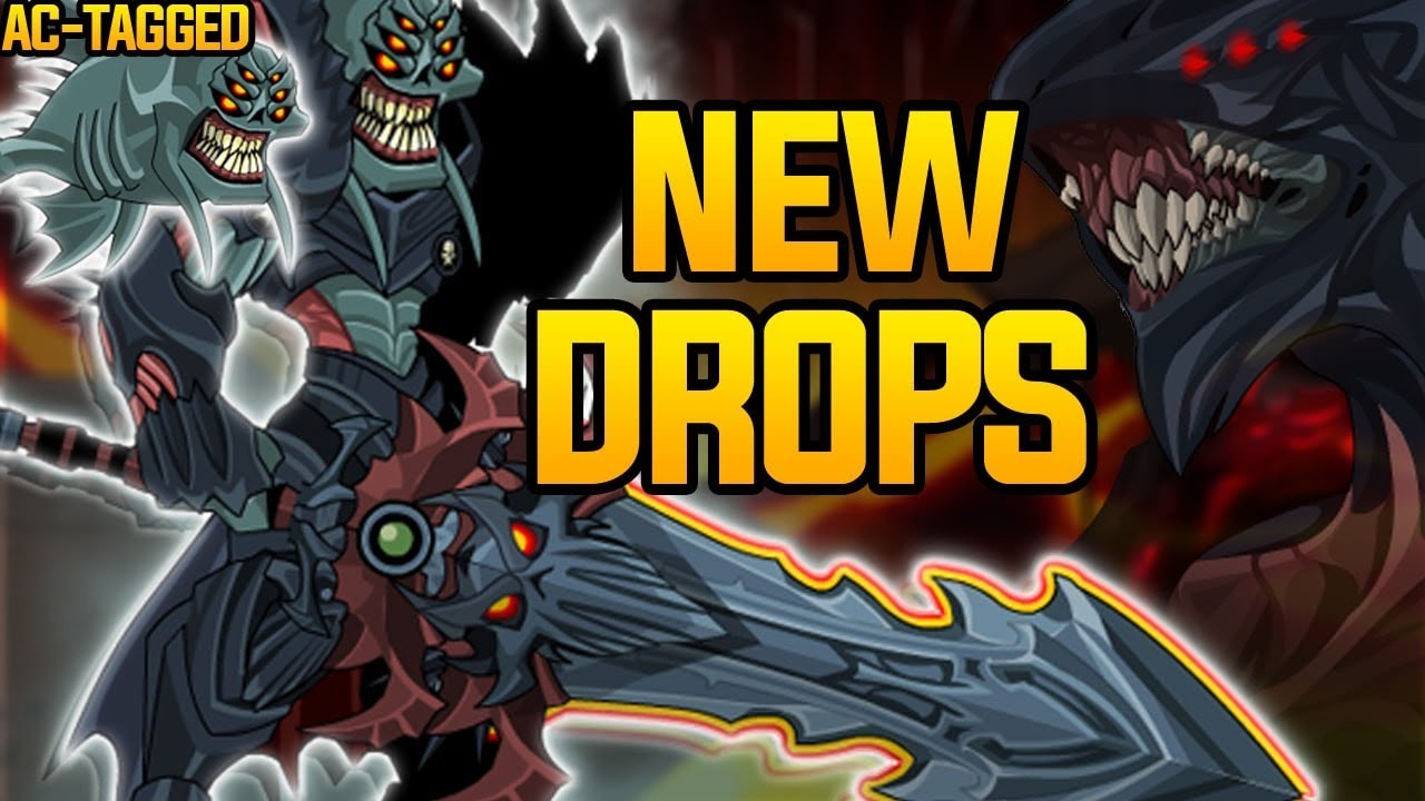 AQW - AC DROPS! /JOIN UNDERLAIR (ArchFish Pet & ArchFish Helm) (AC-Tagged) + ITEM Showcase!