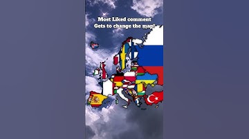Most liked comment gets to change the map #map #mapping #geography #europe #history