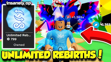 I Bought UNLIMITED REBIRTHS In Clicker Sim AND BECAME INSANELY OP!! (Roblox)
