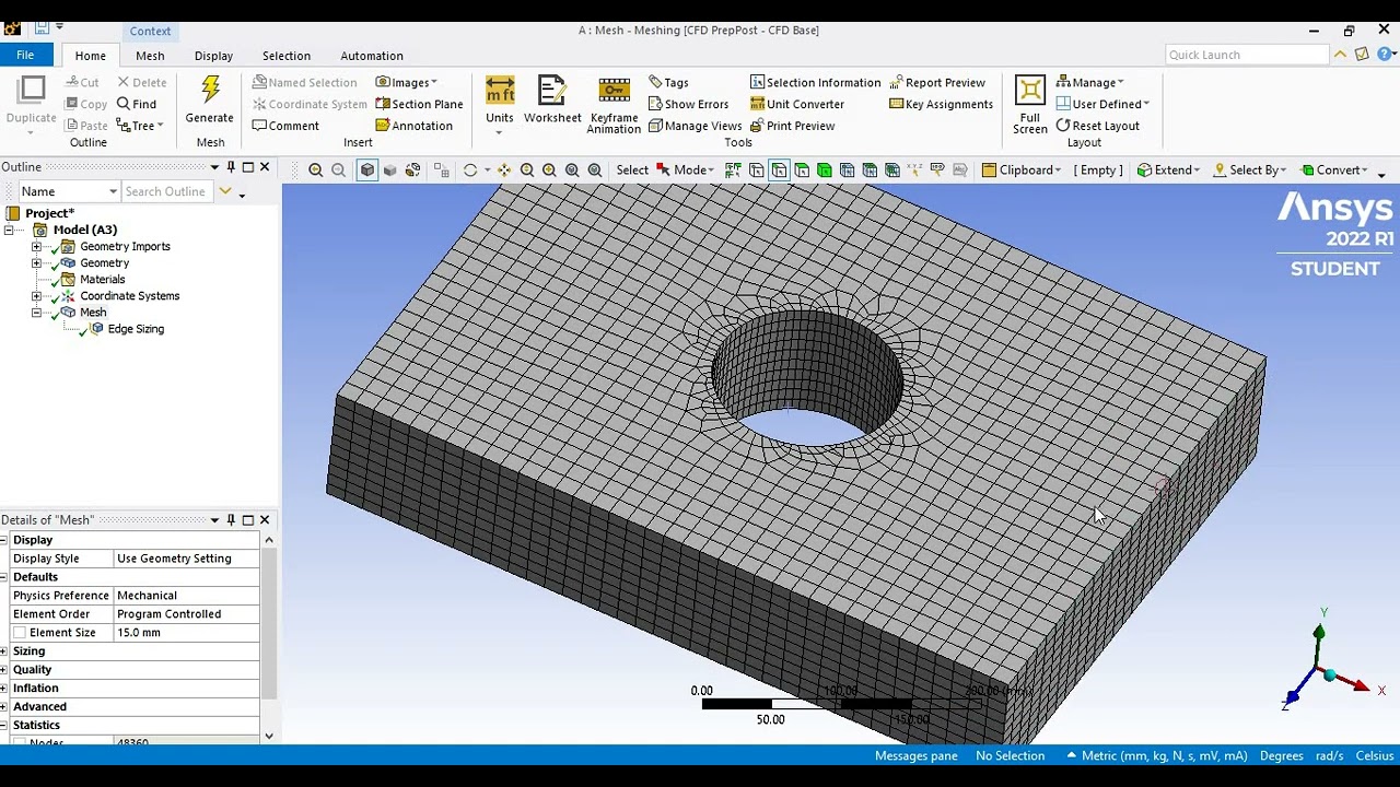 local meshing |ANSYS SOFTWARE | HOW TO DO LOCAL MESHING|2022 - YouTube