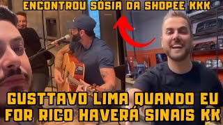 Gusttavo Lima se eu ficar RICO haverá SINAIS e Zé Neto encontra SÓSIA do Paraguai kkkk