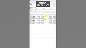 【Excel】不要な罫線を一発で消す　#パソコン #パソコン修理 #ハビス #沼津