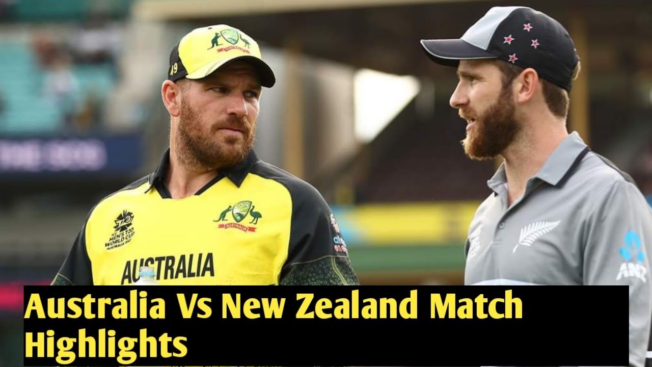 AUSTRALIA VS NEW ZEALAND TODAY MATCH | Aus Vs NZ T20 world cup match ...