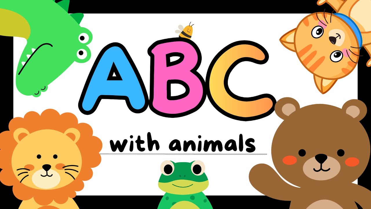 Alphabet Animals Song 🦁🦓 | Learn ABC with Animals A to Z | Kids Learning Video