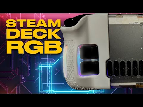 Steam Deck modo RGB - Saiba como tunar o seu com a Jsaux