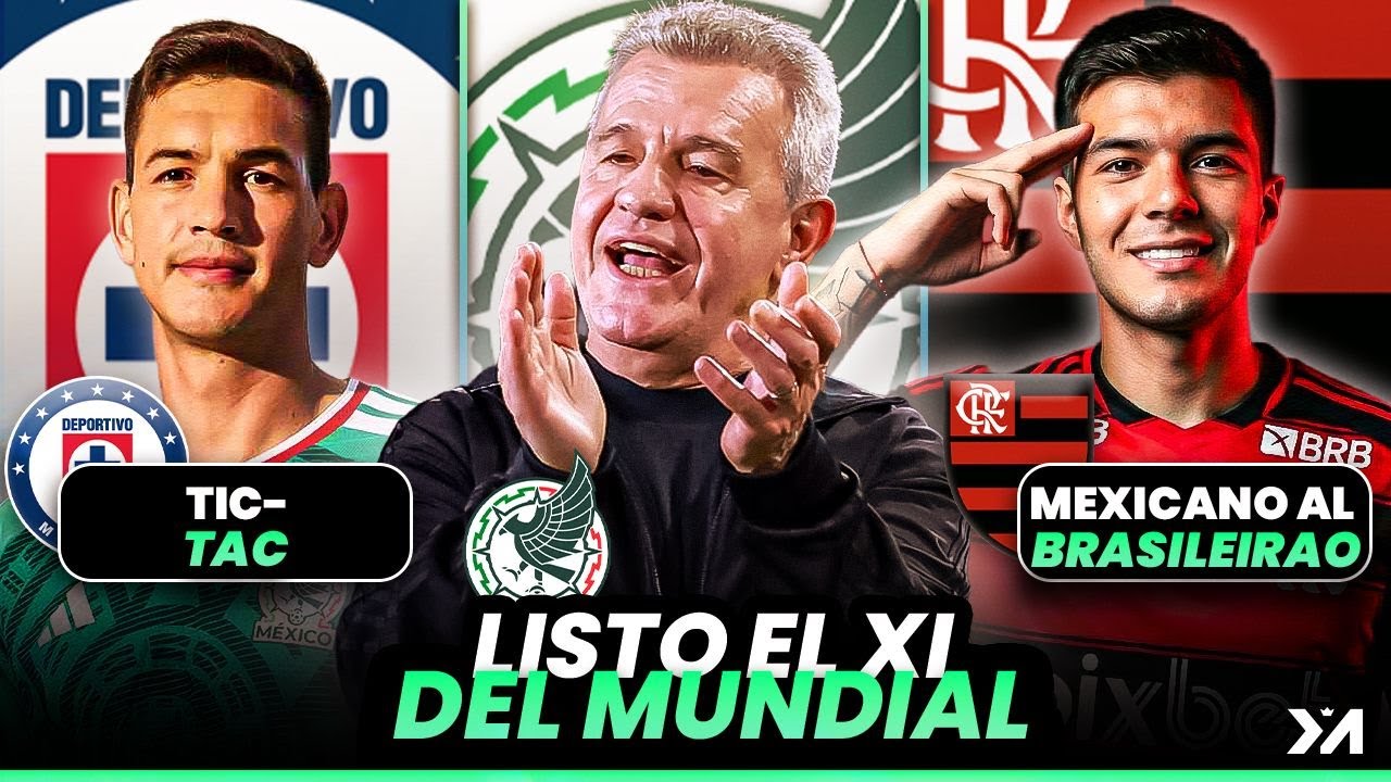Así jugará México el Mundial; Cruz Azul va por bombazo defensivo; Joya del América ya viaja a Brasil