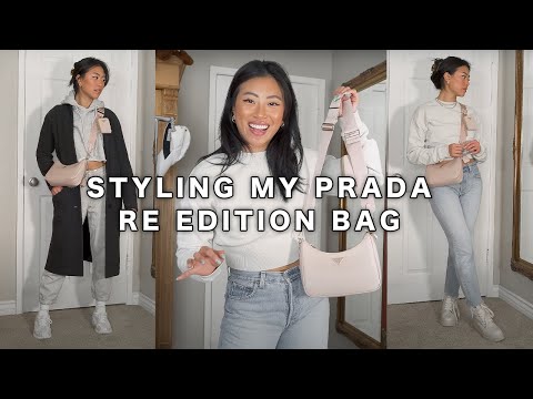 Styling My New Prada Re Edition Bag! Casual Cool Girl Outfits