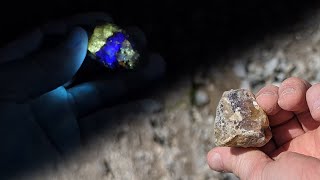 Minerva Mine After Dark - A Blacklight Fluorite Hunt