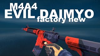 M4A4 | Evil Daimyo (Factory New) Showcase