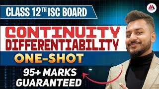 Continuity & Differentiability in One Shot Class 12 | Half Yearly Exams | Yash Maheshwari