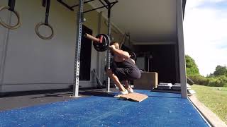 Back Squat, Heels Elevated, 1 1/4