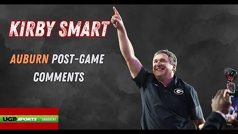 🚨 Kirby Smart zegt dat de overwinning op Auburn extra speciaal is! 😉