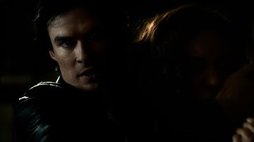 TVD 3x15 - Damon turns Bonnie
