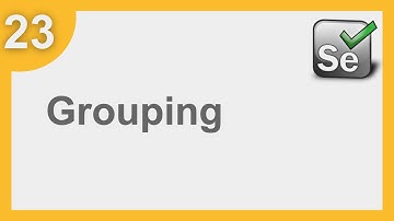 Selenium Framework for Beginners 23 | TestNG Grouping | How to group tests