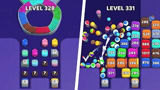 Block Loop Shooter - Level 328-331 🎯   #blockloopshooter #gameplay #walkthrough