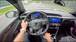 NEW Opel Corsa GS 2024 [1.2 Turbo Hybrid 136hp] |0100| POV Test Drive #2036 Joe Black