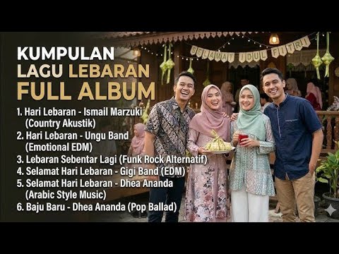 LAGU LEBARAN FULL ALBUM - KUMPULAN LAGU COVER IDUL FITRI POPULER INDONESIA (VERSI COVER)