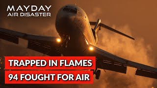 Delta 1141 Burning Plane Escape From DFW Runway