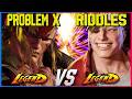 PROBLEM X (Alex) vs RIDDLES (Terry) – Alex Monster vs Terry Beast! | SF6