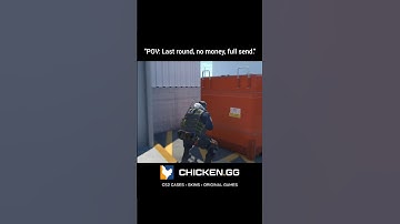 "POV: Last round, no money, full send." 😱🤣 #shorts #cs2 #counterstrike2 #youtubeshorts #csgo