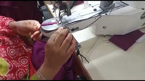 Without Fold Tack Drawstring End Point Bartack