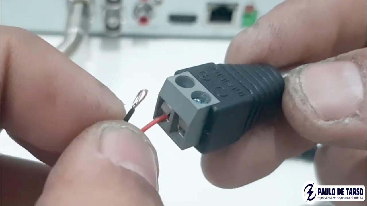 Como ligar uma Câmera de Segurança (Passo a Passo) - YouTube