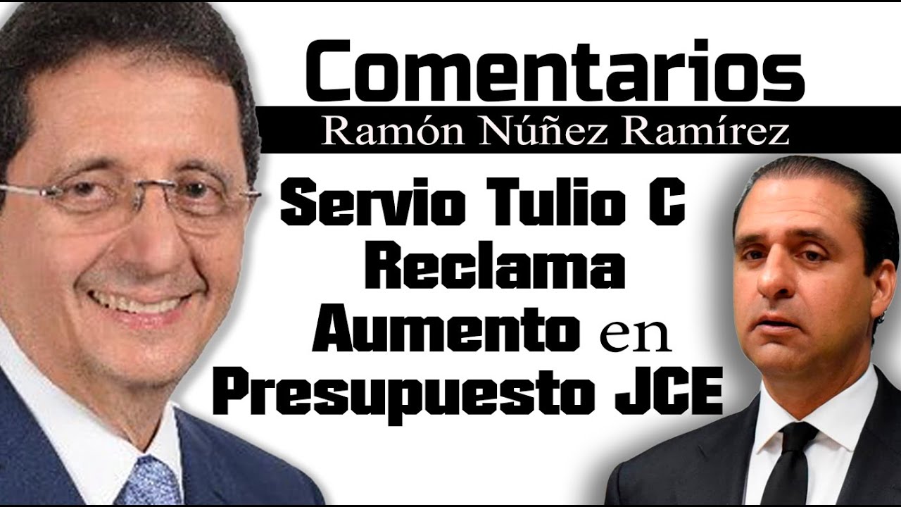 Reclaman Aumento en el Presupuesto de la JCE - YouTube