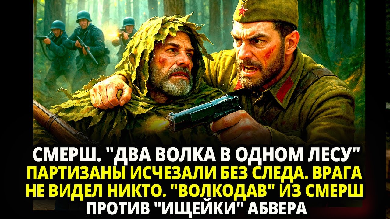 ПАРТИЗАНЫ ИСЧЕЗАЛИ БЕЗ СЛЕДА. ВРАГА НЕ ВИДЕЛ НИКТО. 