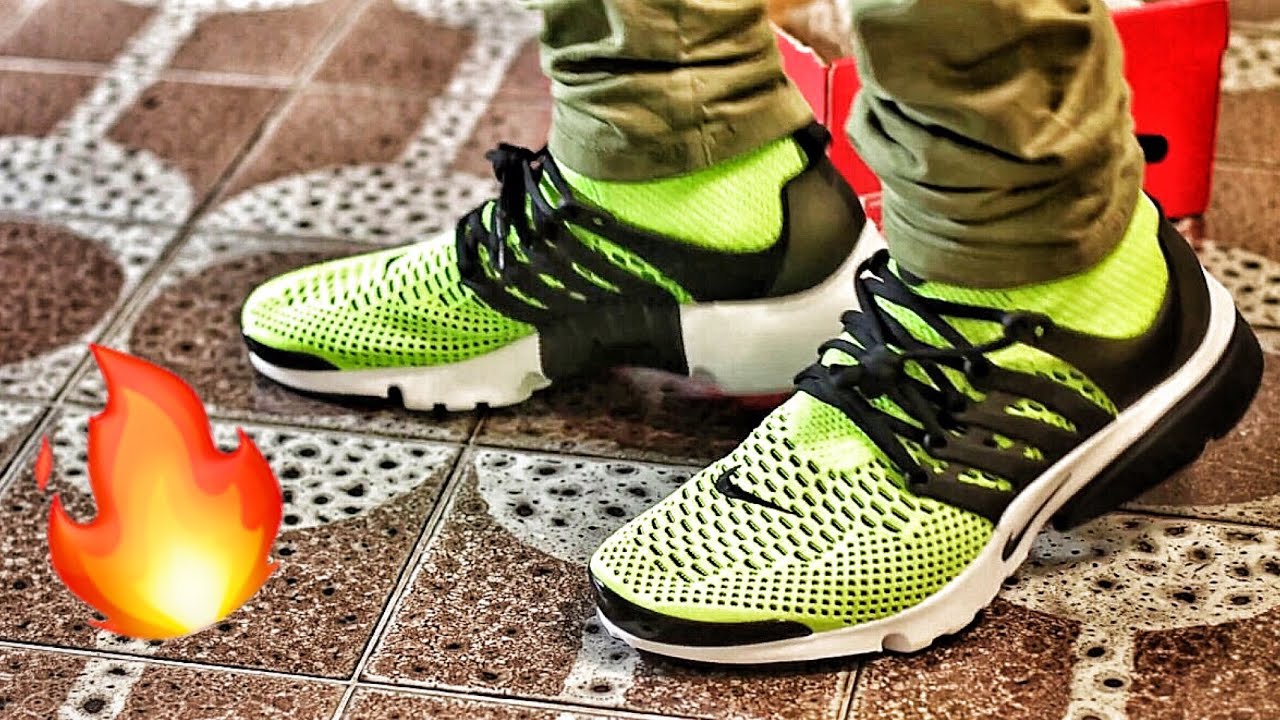 Bosque ecuador ambulancia Nike Outlet Find: The Super Comfortable Nike Air Presto Flyknit Ultra Volt  - YouTube